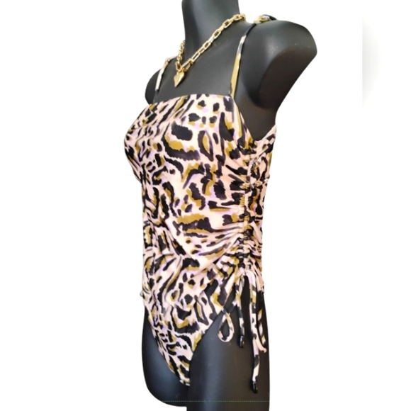 Litori Beachwear Ltda | Brazilian Animal Print One Piece Swimsuit | Size Medium - Picture 3 of 12